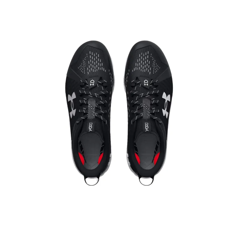 Under Armour Shock Absorbers With Slip Resistant And Abrasion Resistant Properties Low Top Training Shoes Unisex Black-2