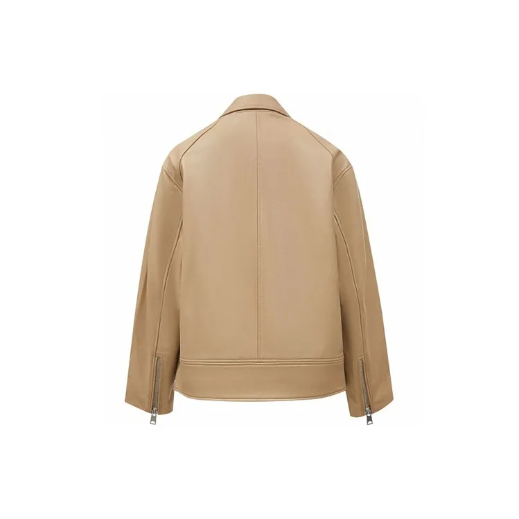 ONLY Leather Jackets Women's-3