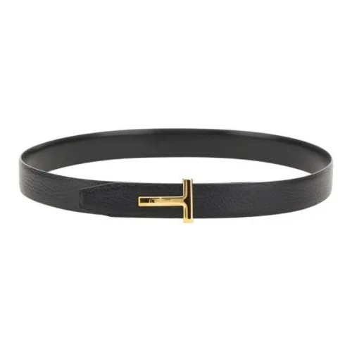 TOM FORD T Plaque Reversible Belt