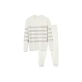 Gray-Crew Neck-Women's