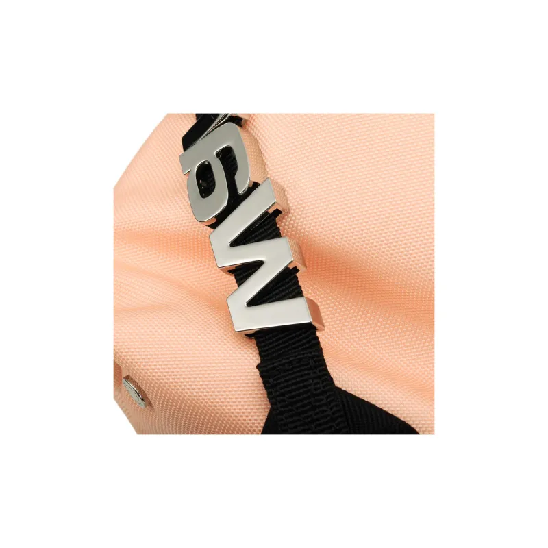 Alexander Wang Heiress Canvas Canvas Bag Shoulder Bag Handbag Medium Size Women's Orange-6
