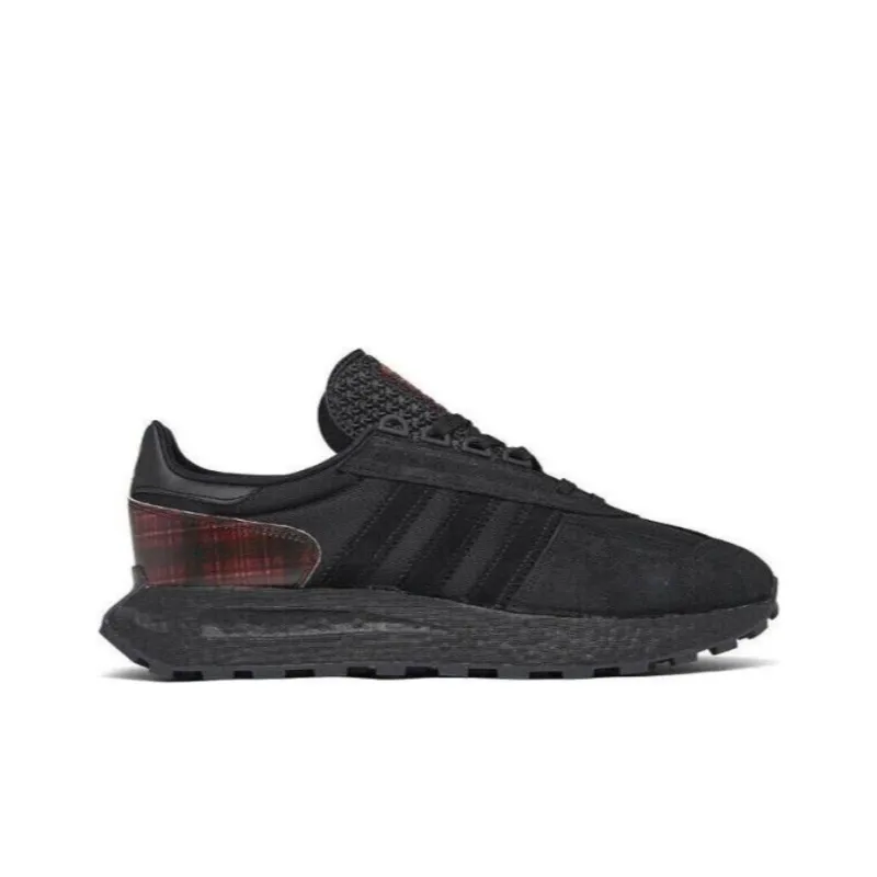 Retropy E5 Adidas Originals 'Black Vivid Red Plaid'-1
