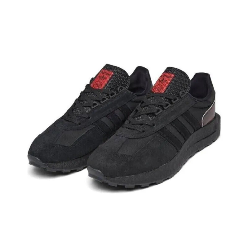 Retropy E5 Adidas Originals 'Black Vivid Red Plaid'-2