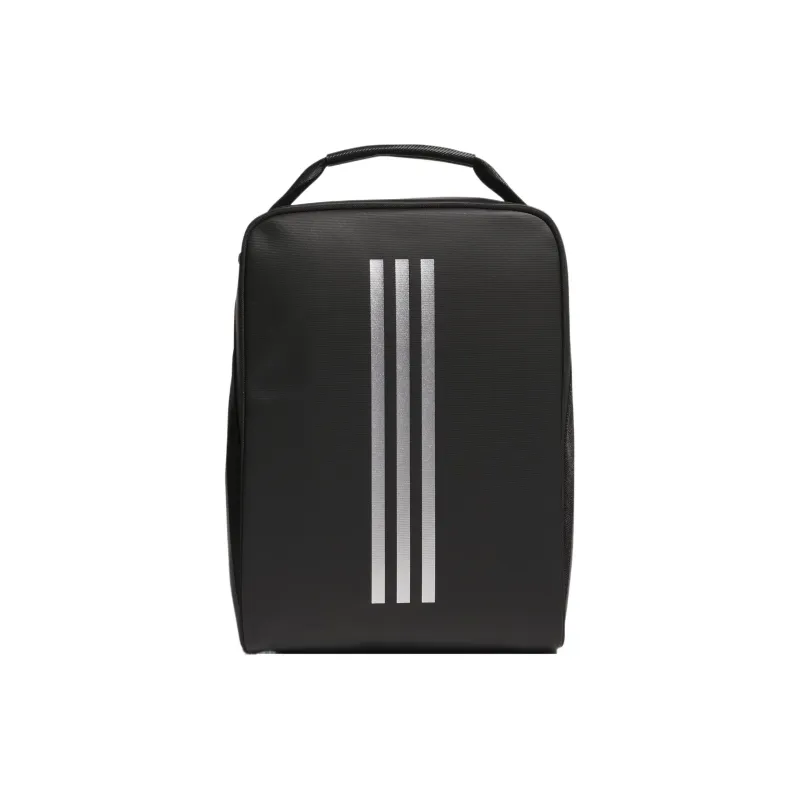 Adidas Polyurethane Faux Leather Shoe Bag Handbag Regular Men's Black-1