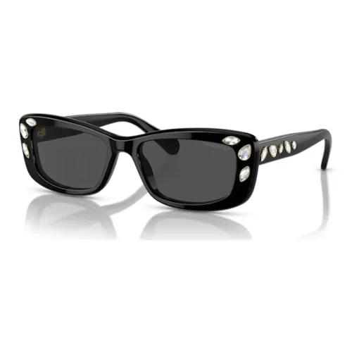 Swarovski Rectangle Frame Sunglasses