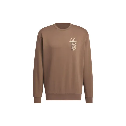 Adidas Sweatshirts Men Rocky Earth Brown