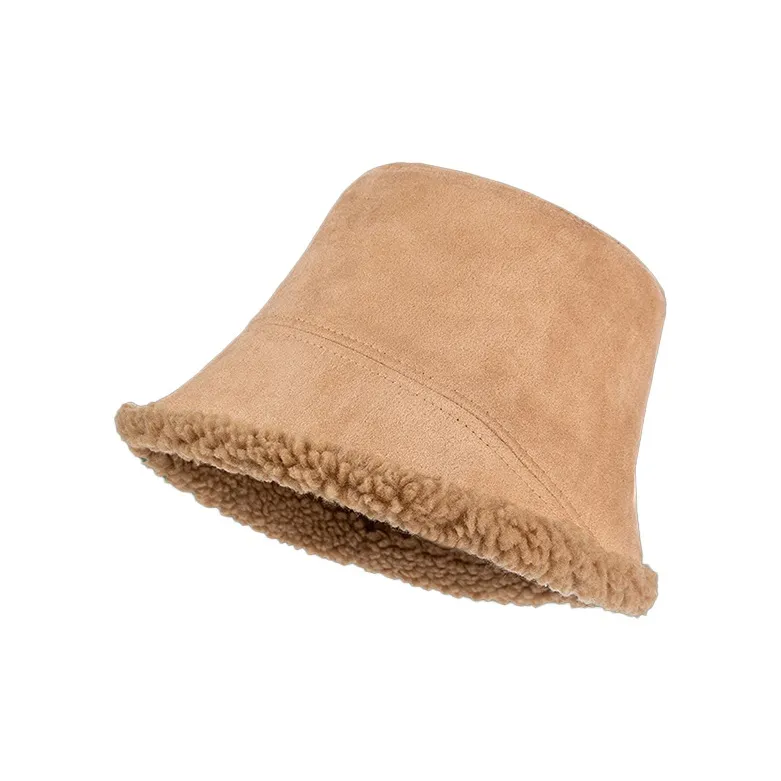 ALIEN BANG Suede Bucket Hats Women's-0