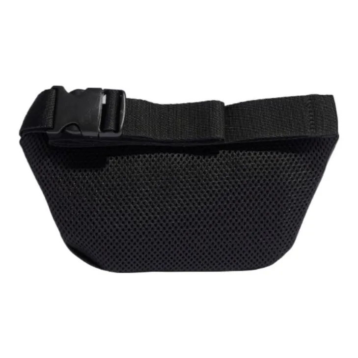 Adidas Originals Recycled Material Panel Satin Crossbody One Shoulder Fanny Pack Regular Women's Black-1
