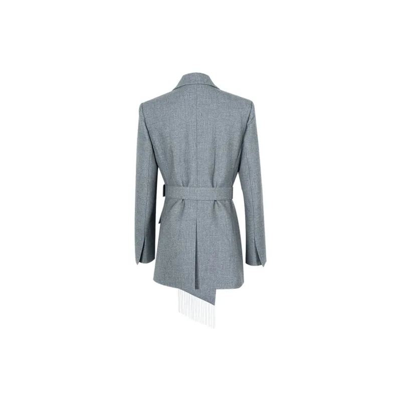 MISSSHINE Business Suits Women's Gray-1