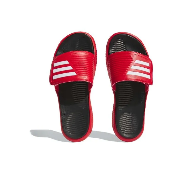 Adidas Alphabounce Slides 'Red'-4