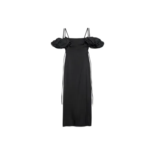 Jacquemus Slip Dresses Women's Black