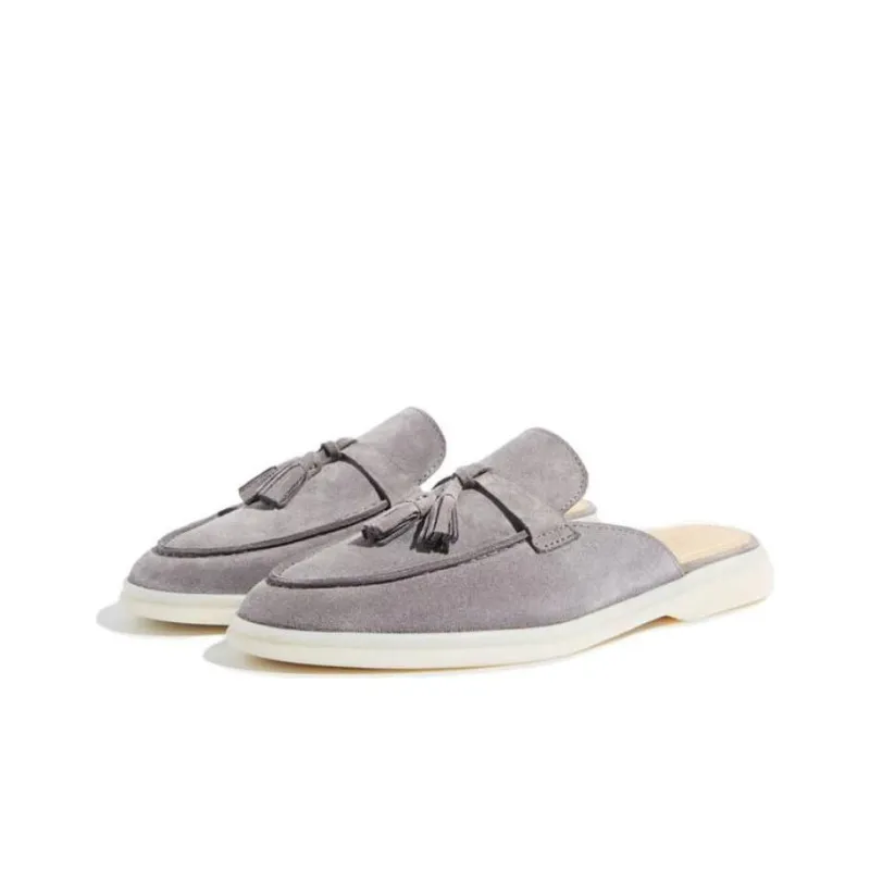 SCAROSSO Lucrezia Tassel Detailed Slip On Mules Women's-1