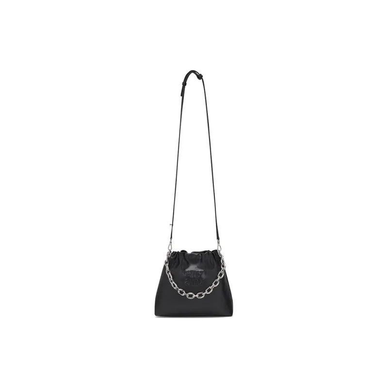 ORYANY Cow Leather Handbag Shoulder Bag Crossbody Bag Regular Women's Black-1
