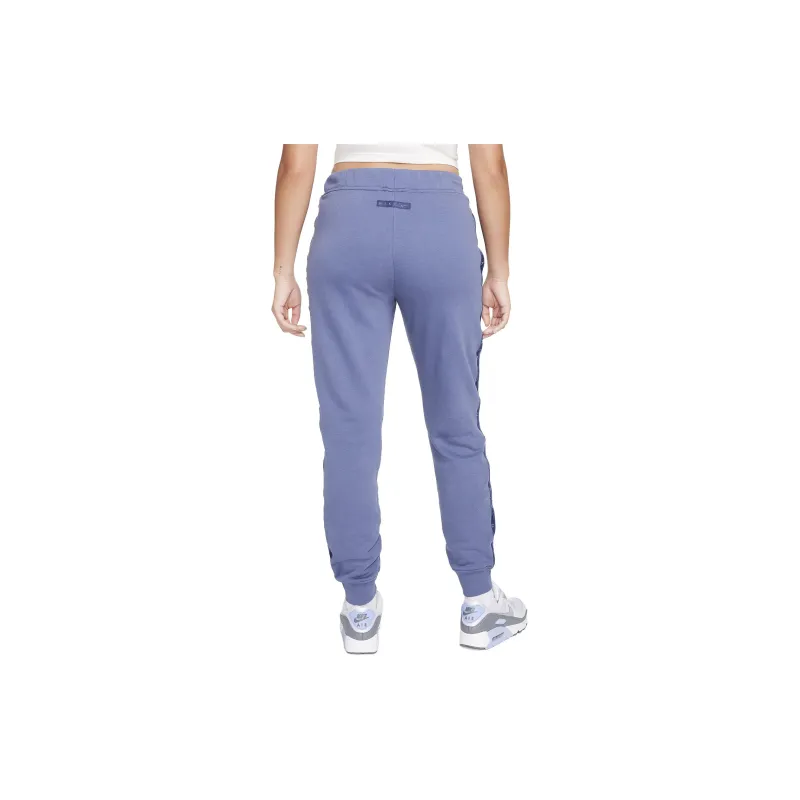 Nike Sportswear Essentials Series Knitted Sweatpants Women's Diffused Blue-1