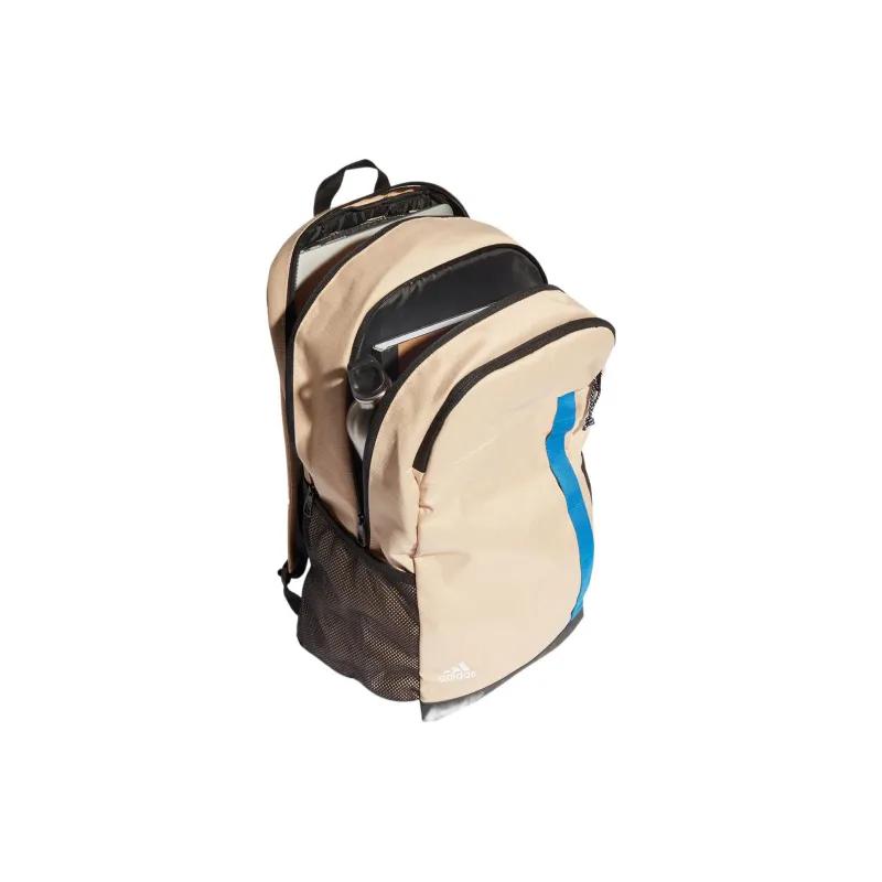 Adidas Recycled Polyester Backpack Regular Unisex Beige-2