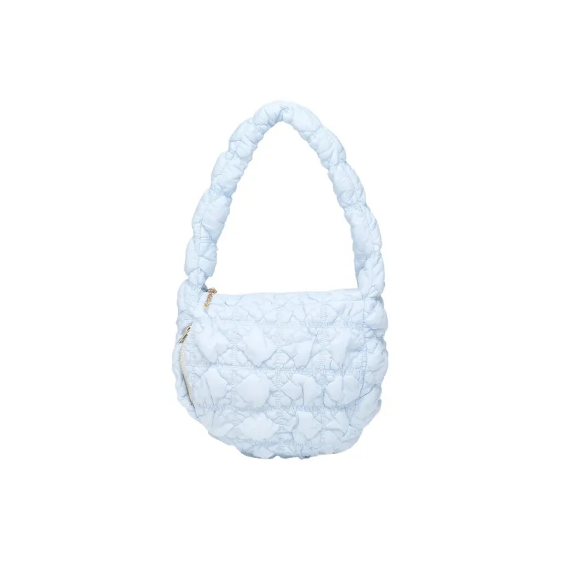 CARLYN Nylon Cloud Bag Handbag Shoulder Bag Women's Blue-0