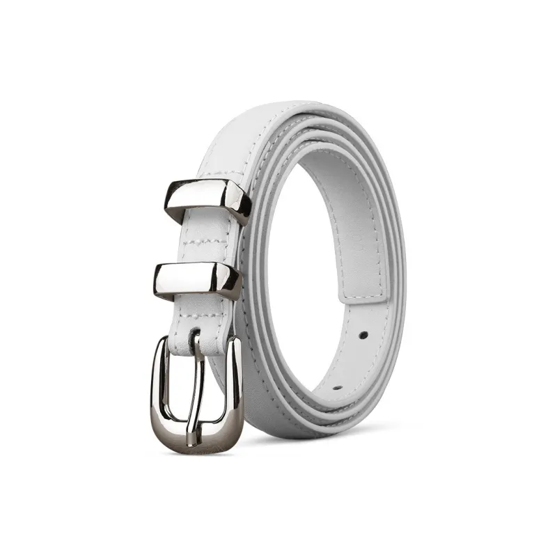 JEEP SPIRIT Vintage Luxury Advanced Feel Belt Pin Buckle Cow Leather Leather Belts Women's Width 1.9CM-1