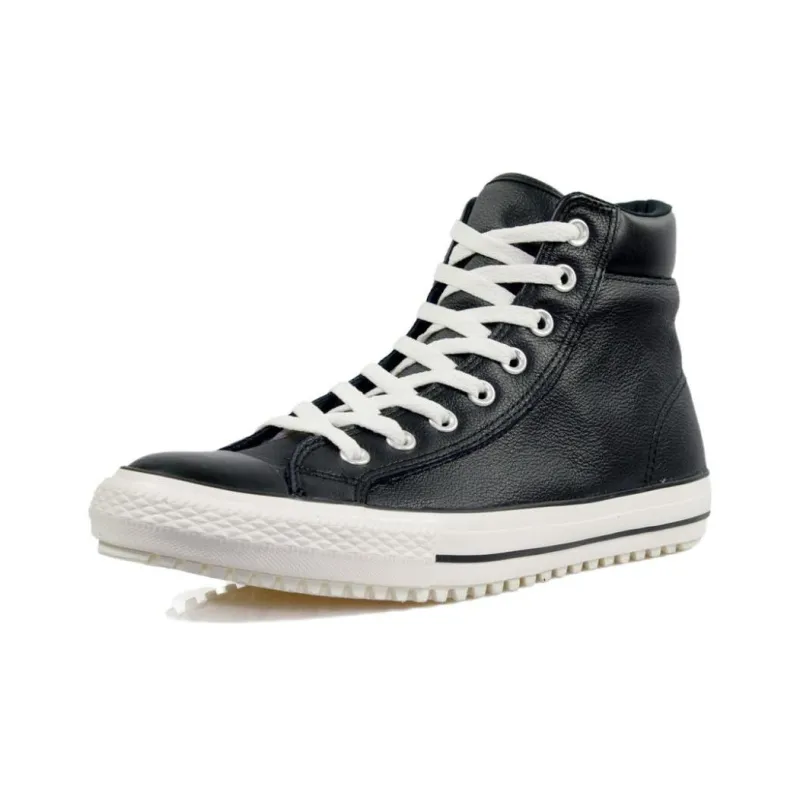 Converse Chuck Taylor All Star Boot High Top Leather 'Black'-2