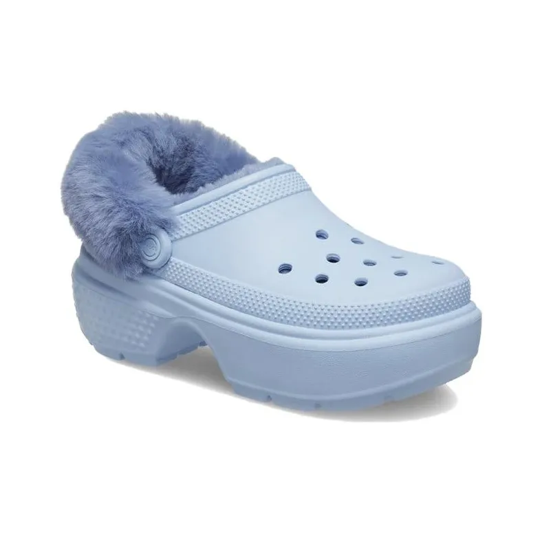 Crocs Stomp Lined Clog 'Calcite Blue' Gs-1