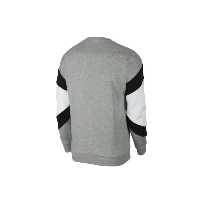 Nike Sweatshirts Men Gray White-1