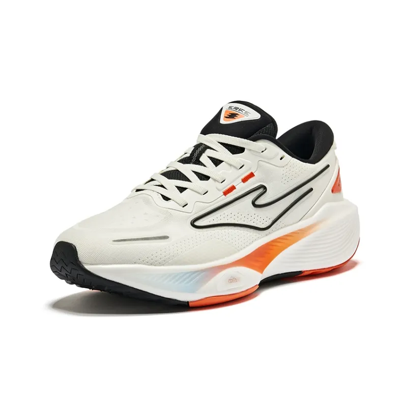Erke Odd Bullet 5.0 Cushioning Wear-Resistant Low-Top Running Shoes Men's Microcrystal White/Jet Black-2