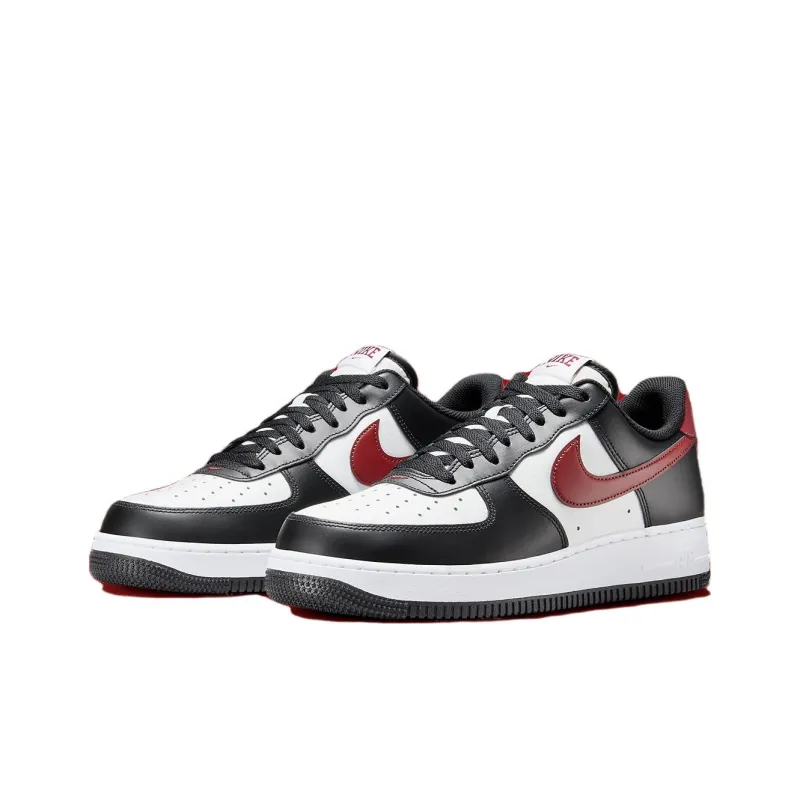 Nike Air Force 1 Low '07 Black White Dark Team Red-2