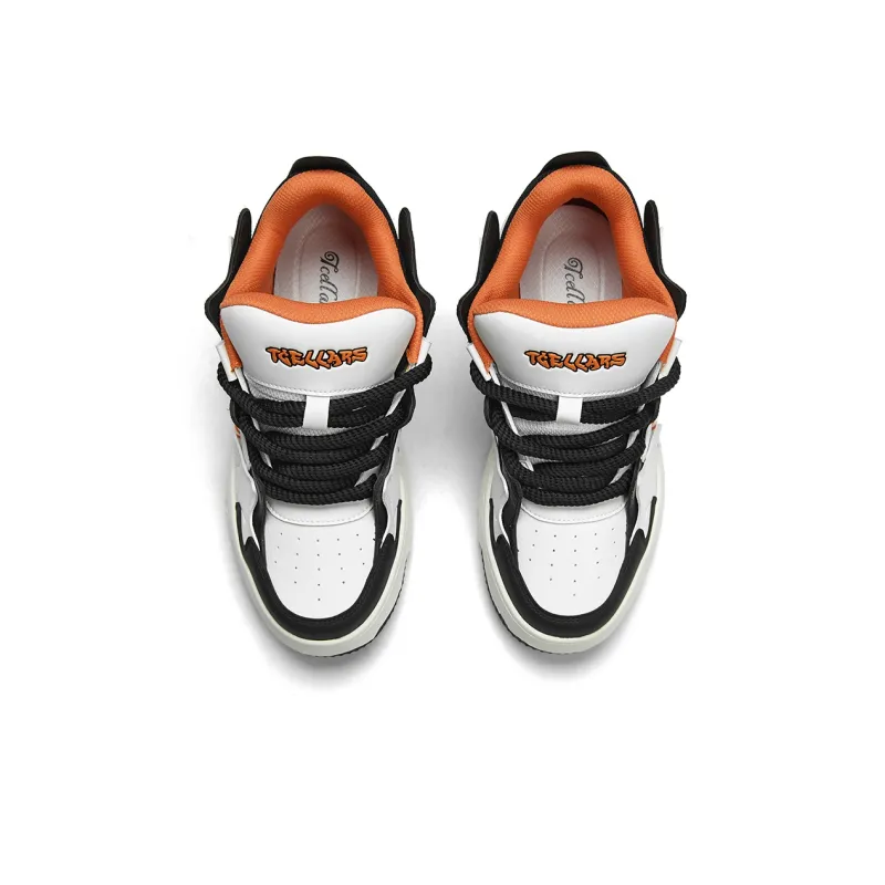 TCELLARS Cushioning Abrasion Resistant Lightweight Height Increasing Mat Low Top Skateboard Shoes Unisex-5