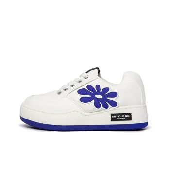 ARTICLE NO. Low-Top Skateboard Shoes Unisex White Blue