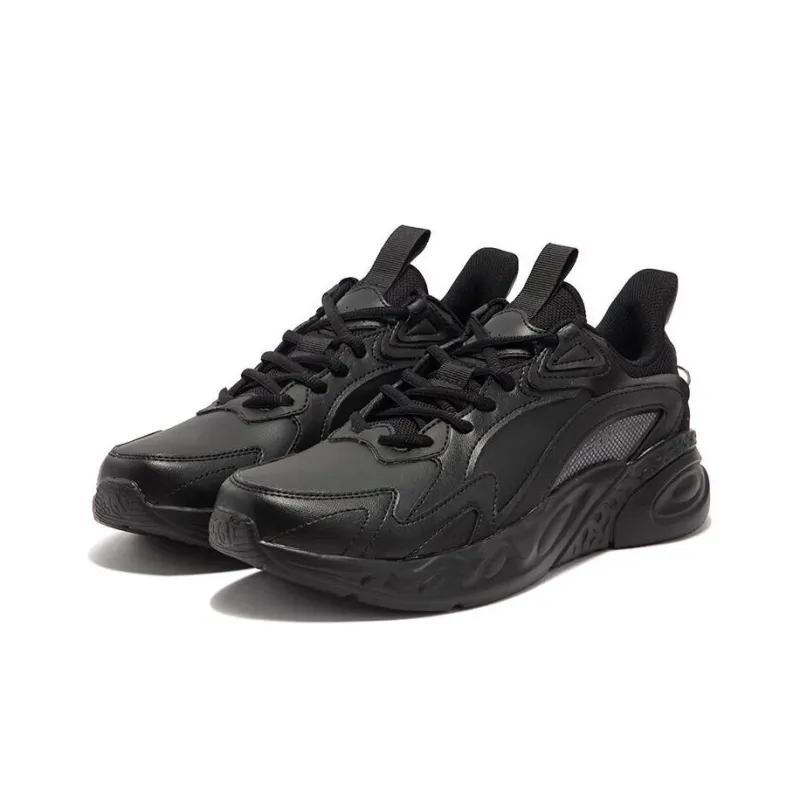 361° Low Top Running Shoes Men's Black-2