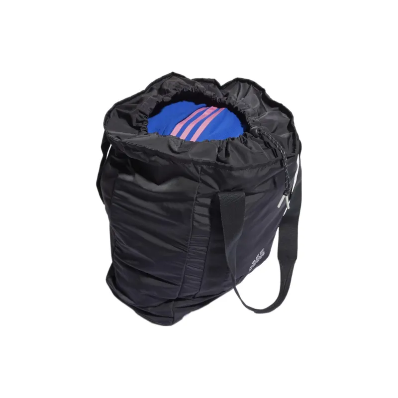 Adidas Recycled Polyester Patchwork Fabric Shoulder Bags Handbags Regular Women's Gray & Green-4