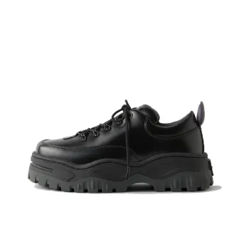 EYTYS Black Angel Lift Leather Platform Sneakers