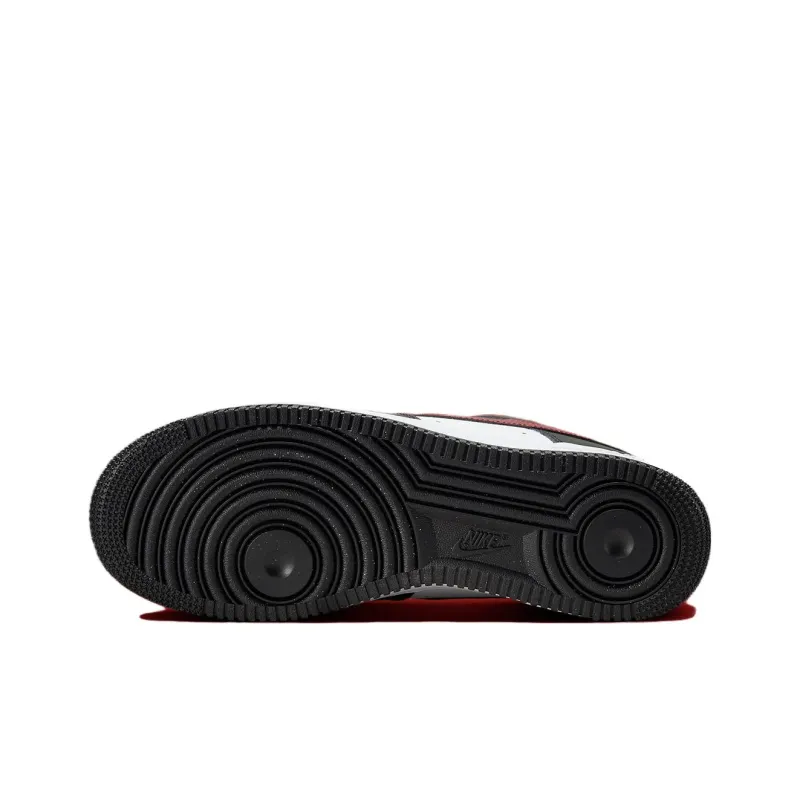 Nike Air Force 1 Low '07 Black White Dark Team Red-5