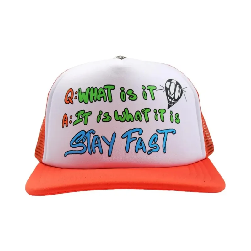 Chrome Hearts Matty Boy Sex Records It Is What It Is Trucker Hat-0