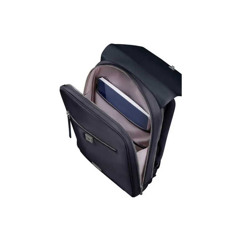 SAMSONITE Recyclable PET Material Laptop Backpack Women's Dark Blue-5
