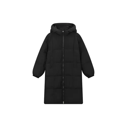 Udon House Puffer Jackets Women's Black