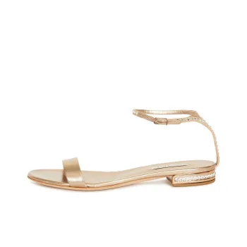 Casadei Strap Sandals 1cm Women's Gold