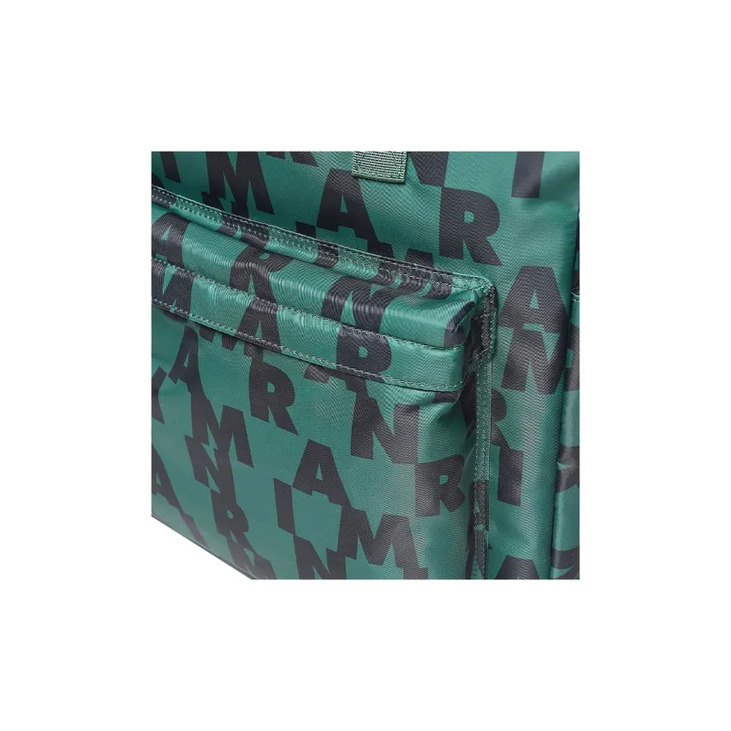 MARNI Polyester Backpack Regular Kids' Grass Green-3