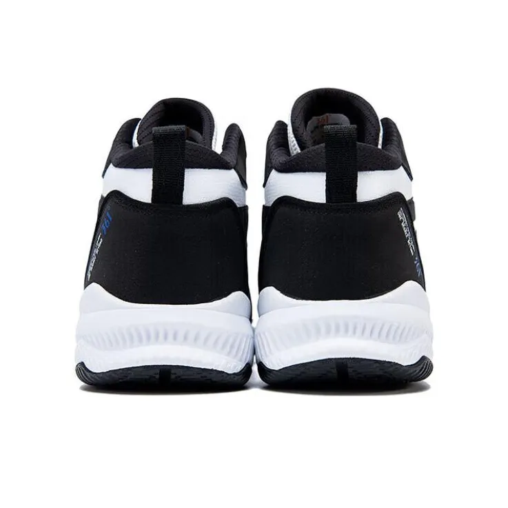 361° Shock Absorbers Rebound High Top Basketball Shoes Men's White-3