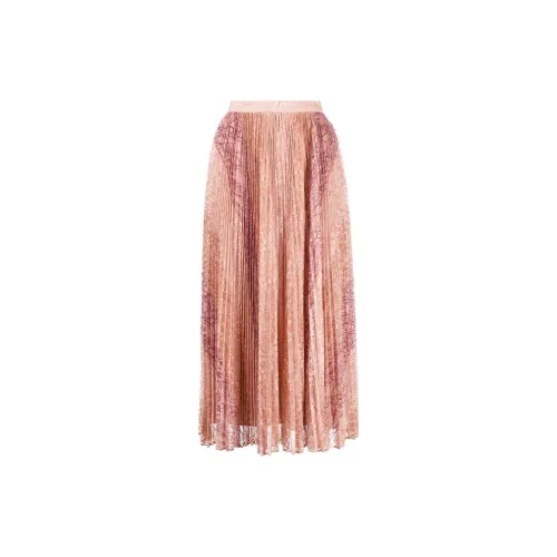 TWINSET Lace-detailing Fully-pleated Skirt