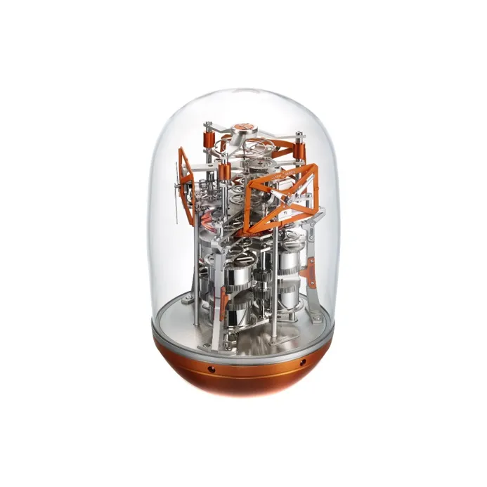 ULYSSE NARDIN· Manual Mechanical Movement Desk Clock Unisex Orange 9023-900LE-5A-OW-0