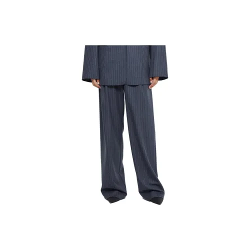 BEC+BRIDGE Suit Trousers Women's Carbon Gray Thin Stripes