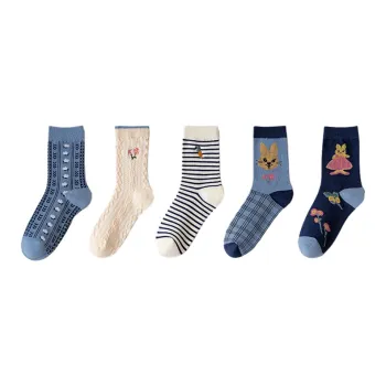 YUZHAOLIN Women's Mid-Calf Socks