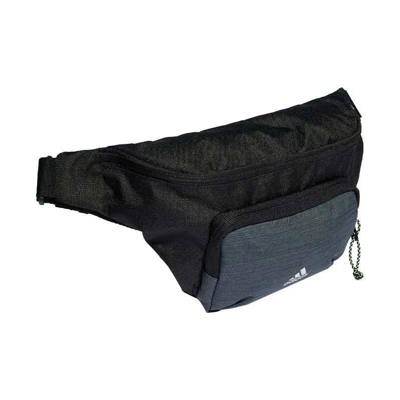 Adidas Polyester Fanny Pack Regular Unisex Black & White-1