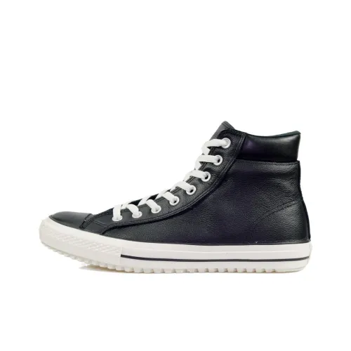 Converse Chuck Taylor All Star Boot High Top Leather 'Black'