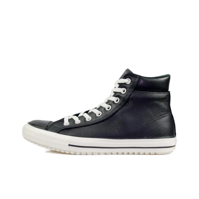 Converse Chuck Taylor All Star Boot High Top Leather 'Black'-0