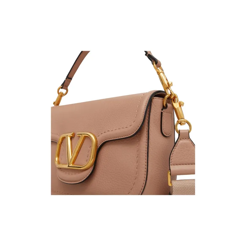 Valentino GARAVANI Soft Grain Calfskin Portable Crossbody Bag, Shoulder Bag Regular Women's Cinnamon Rose-5