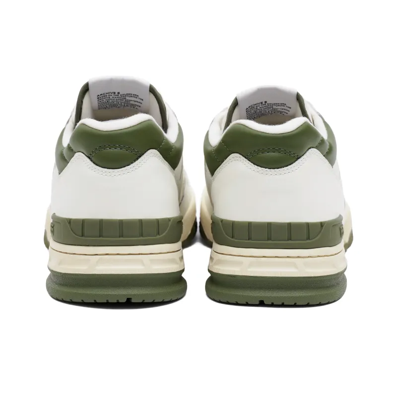 AVIA 855 Series Low Top Vintage Basketball Shoes Men's Olive Green-4