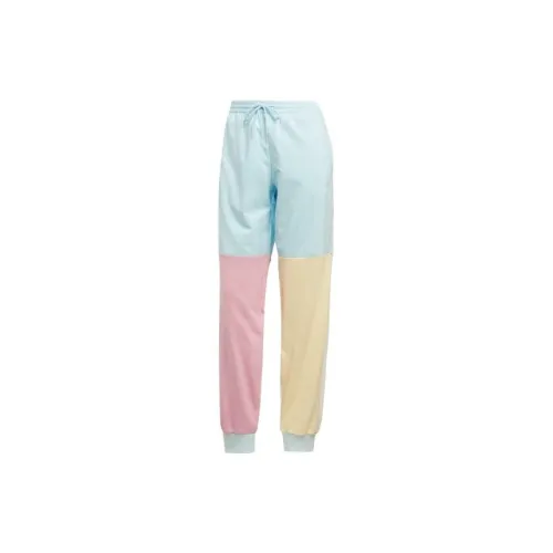 Adidas Knitted Sweatpants Women's Near Blue/True Pink/Near Yellow/White