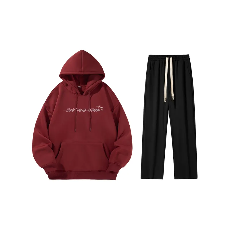 LIGHTNING BEAR Sweatshirt Set Unisex-6