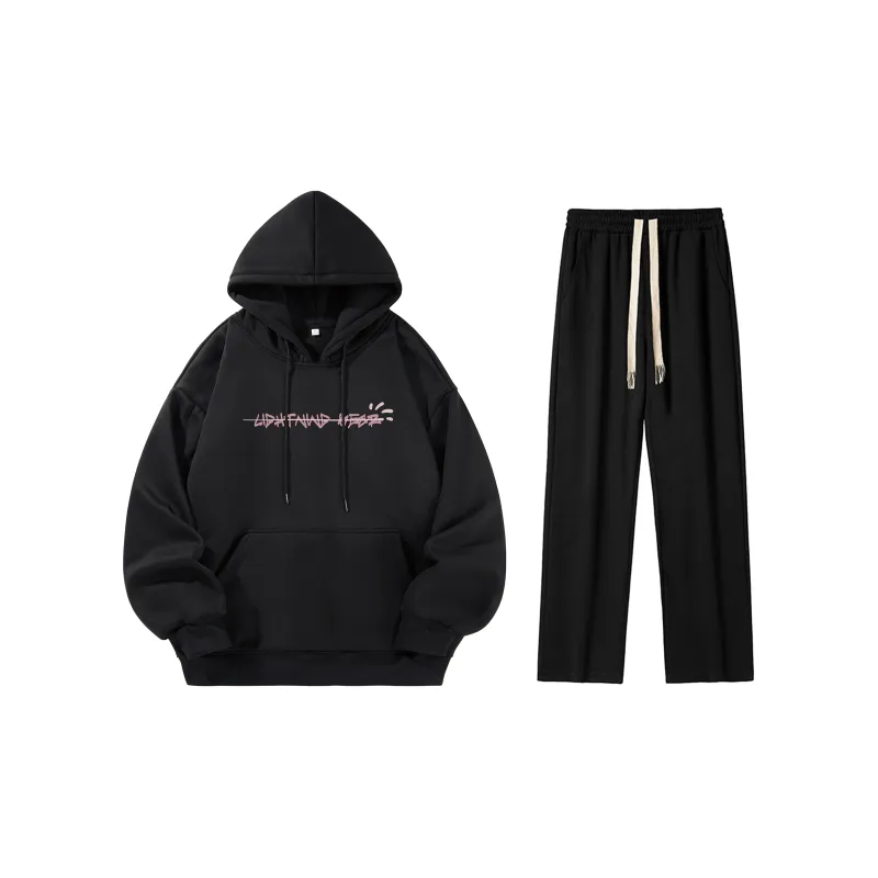 LIGHTNING BEAR Sweatshirt Set Unisex-1